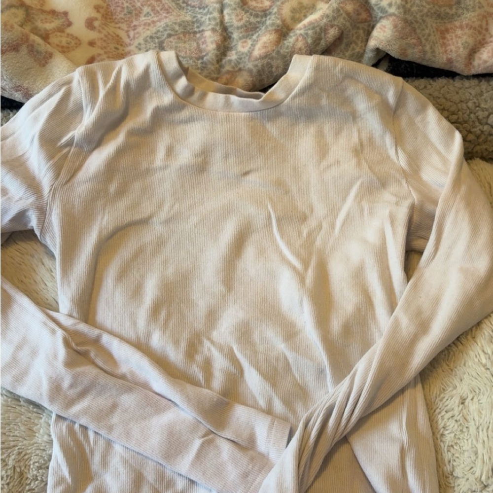 White arizia  Long Sleeve Top
